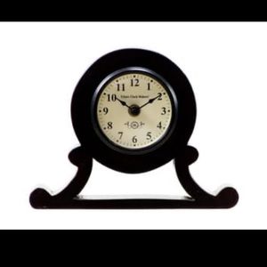 Wooden table clock